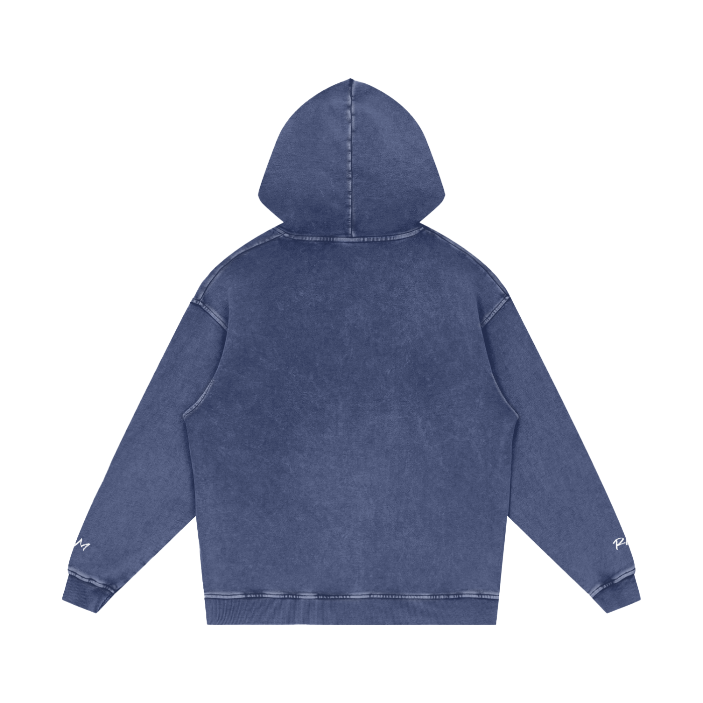 Snow Washed Loose Cotton Hoodie